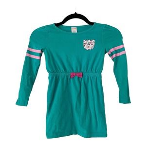 Gymboree Green Long Sleeve Tunic Top Girls Size 5